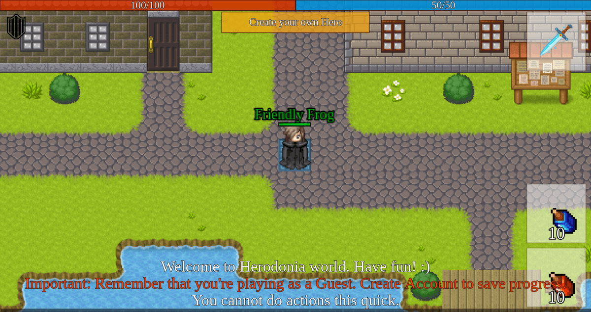 Progress Update for our Mobile MMORPG Online Game