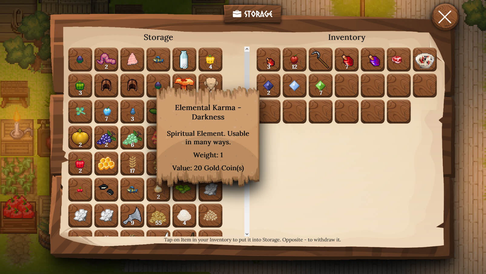 inventory-elemental-karma-2023-mmorpg-indie-game